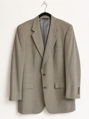 Vintage Brooks Brothers Houndstooth Sports Coat Blazer 43L Made in USA